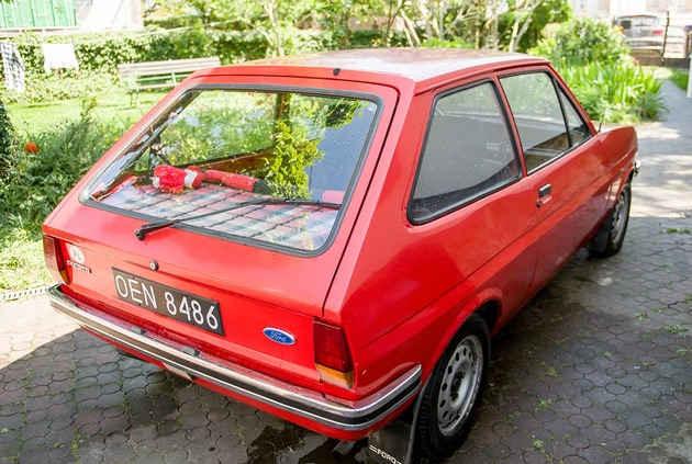 Ford Fiesta cena 7900 przebieg: 110404, rok produkcji 1981 z Głuchołazy małe 92